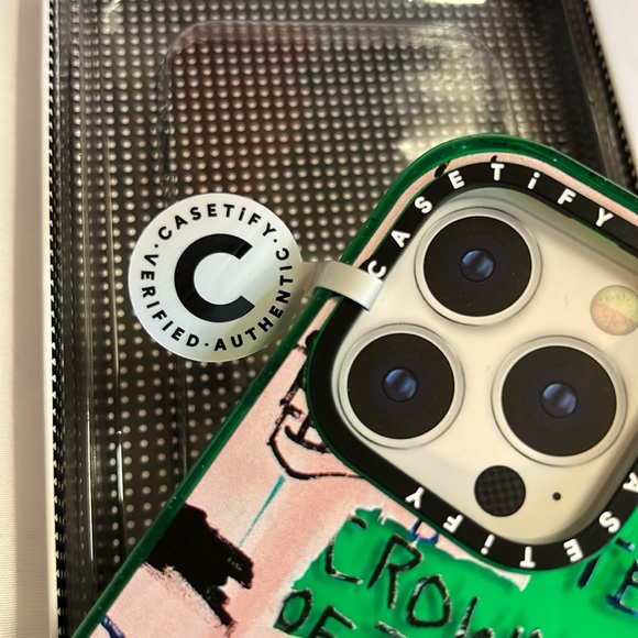 Casetify x Basquiat In Italian Case iPhone 14 Pro unused impact phone case - Picture 3 of 4